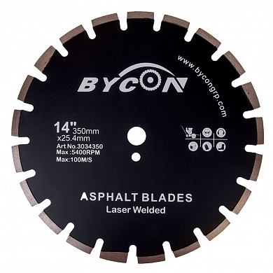 Алмазный диск BYCON LASER ASPHALT Ø350